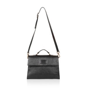 Bolsa de cuero negro mod7b