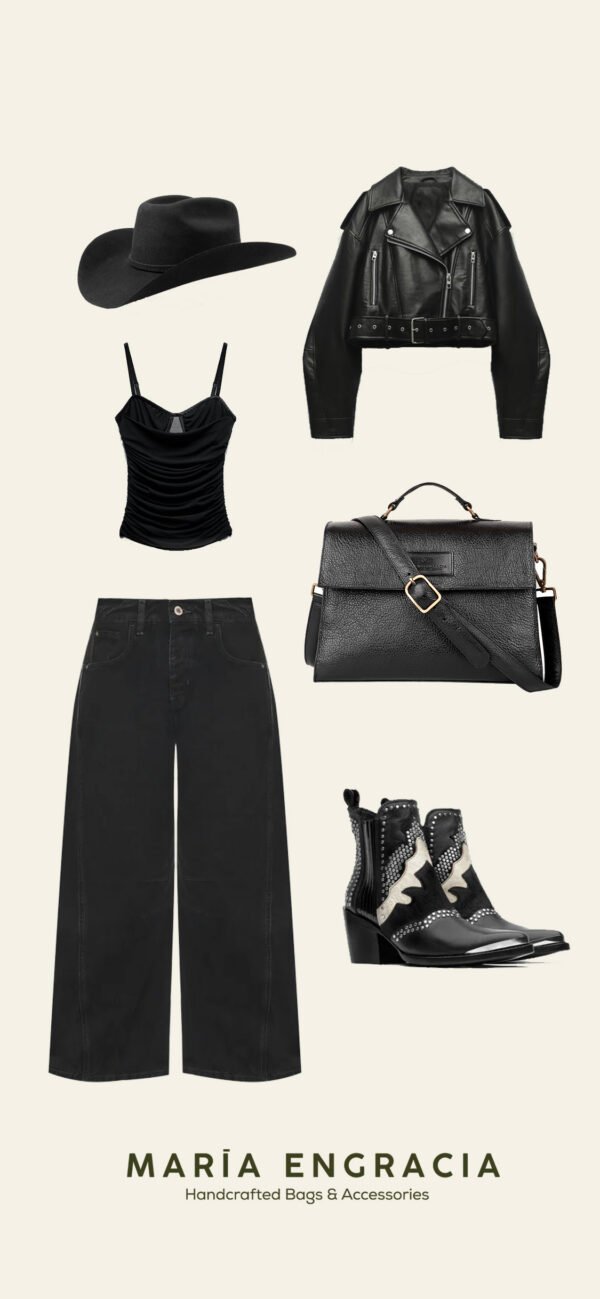 outfit bolso negro